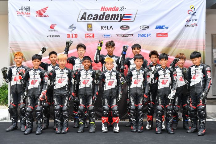 “Honda Academy 2024” เปิดฤดูกาล เสริมโปรแกรมฝึก พัฒนาศักยภาพนักแข่งเยาวชนรุ่นใหม่ สู่การเป็นนักแข่งในเวทีระดับโลก